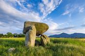 Slidderyford Dolmen, Mourne Mountains, County Down, Northern Ireland.