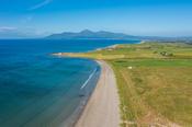 Tyrella Beach, The Mourne Mountains, County Down, Ireland.