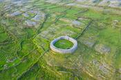 Dun Eocla stone fort, Inishmore Island, County Galway, Ireland.