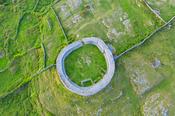 Dun Eocla stone fort, Inishmore Island, County Galway, Ireland.