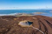 Queen Maeve's Grave on Knocknarea, County Sligo, Ireland.