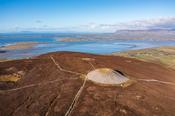 Queen Maeve's Grave on Knocknarea, County Sligo, Ireland.
