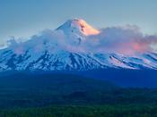 Volcan Villarica, Chile.