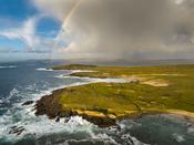 Rainbow at Doonloughan, Connemara, Ireland.
