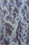 Braided river, Iceland.