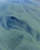 Abstract of Glacial River, Iceland.