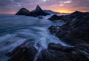 Sunset dunmore Head, Dingle Peninsula County Kerry, Ireland.