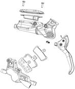 Sram Shifter Brake Reservoir Cap Kit Right HRDHRR Bladder Kit