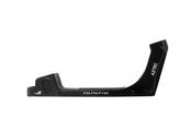 Aztec Adapter for post type calliper to flatmount fork, rotor