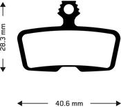 Aztec Organic Disc Brake Pads for Avid Code 2011+ / Code R / Code RSC image