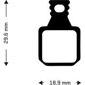 Aztec Organic Disc Brake Pads for Magura MT5 / MT7 (2 Pairs) image