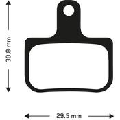Aztec Organic Disc Brake Pads for Sram DB1 / DB3 / DB5