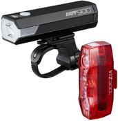 Cateye AMPP 900  VIZ 300 Bike Light Set  USBC