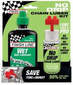 Finish Line No Drip Chain Lube Kit - Wet Lube / No Drip Chain Luber