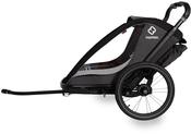 Hamax Cocoon Child Bike Trailer 2022 GREYBLACK image