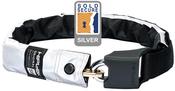 Hiplok ORIGINAL V15 Wearable Chain Lock 8mm x 90cm  waist 2444 inches Silver Sold Secure High Visibility  8MM X 90CM
