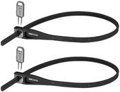 Hiplok ZLOK Armoured Reuseable Tie Twin Pack  40CM