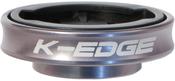 K-Edge Garmin Gravity Cap Mount, Gun Metal Anodised image