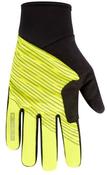 Madison Stellar Reflective Windproof Thermal Gloves, black / hi-viz yellow