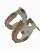 MKS Half Clip Steel  Deep  With Leather