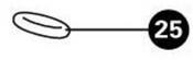 Park Tool 1592 O-Ring for INF-1 and 2