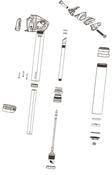 RockShox  Spare  Reverb Lever Kit Controller Including Spring And Pin Reverb AXS