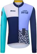 Santini Trek Driftless Team Replica Cycling Thermal Long Sleeve Jersey image