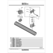 Shimano BM-E8010 upper case assembly