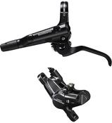 Shimano BR-M6000 Deore bled I-spec-II compatible brake lever/Post mount calliper, rear image
