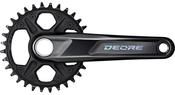 Shimano FC-M6100 Deore chainset, 12-speed, 52 mm chainline, 30T, 175 mm image