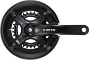 Shimano FC-TY501 chainset 46 / 30, double, 7 / 8-speed, 175 mm, with chainguard image