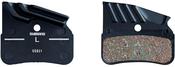 Shimano N04C disc pads and spring, cooling fins, alloy backed, sintered