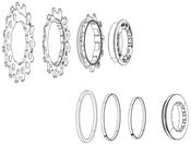 Sram Spare  Cassette Lockring Aluminium XG1190 11T