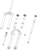 Sram Rockshox Spare  Fork CSU  Debonair 27529B 44 OffSet  69OD  18 Taper No Gradients  Lyrik C3Yari B3 2020 image