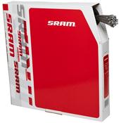 Sram Shift Road and MTB Cable Kit 4mm 1x 1500mm 1x 2300mm 11mm polished stainless steel cables 4mm reinforced linear strand housing ferrules end caps frame protectors image