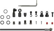 Sram Spare  Disc Brake Hydraulic Hose Kit  Beveled Banjo 2000mmblk Inc Banjo Fittings  Flat MountRed22Force22Rival22Force 1Force CX1Apex1 HRDS700  2000MM