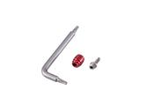 Sram Spare  Disc Brake Spare Lever Hydraulic Disc Brake Hose Fitting Kit Includes 1 Threaded HoseBarb 1 Red Comp Fitting Qty 1 Stealthamajig