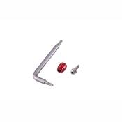 Sram Spare  Disc Brake Spare Lever Hydraulic Disc Brake Hose Fitting KitIncludes 50 Threaded HoseBarbs 50 Red Comp Fittings 1 T8TORX Qty