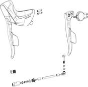 Sram Spare  ED Brake Lever Assembly Force Etap AXS Disc Right image