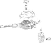 Sram Spare  Shift Lever Trigger Cover Kit X01 Eagle Right