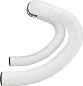 Supacaz Sticky Kush Classic Bar Tape WHITE  ANO BLACK PLUGS image