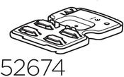 Thule 52674 mounting bracket for 598