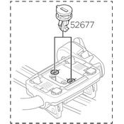 Thule 52677 Lock cylinder for 598 image