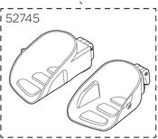 Thule Yepp Maxi Footrests, left &amp; right
