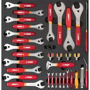 Unior Set Of Tools In Tray 3 For 2600A And 2600C  Wheel Tools 2024 image