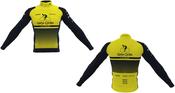 Garys Cycles  Long Sleeve Jersey Yellow Black XL image