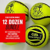 12 Dozen Bundle - 4, 5 GAA Approved Sliotars