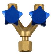 Double Outlet Valves (Y-Piece) Splitter image