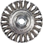4.5" Stainless Wire Wheel Knotted