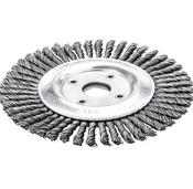 Lessmann Pipeline Wire Wheel Brush 125mm